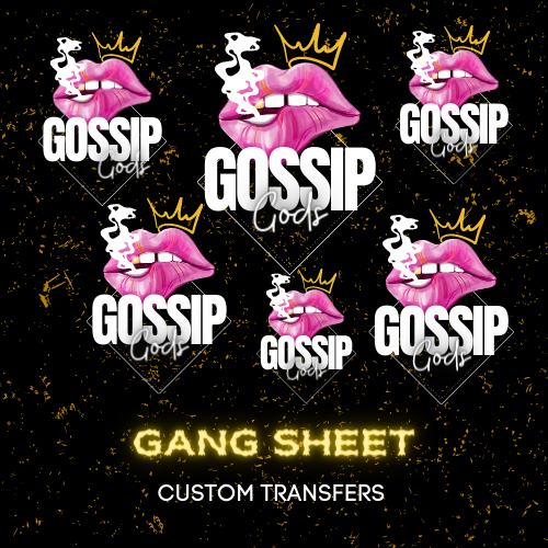Custom (GANG SHEET) Transfers